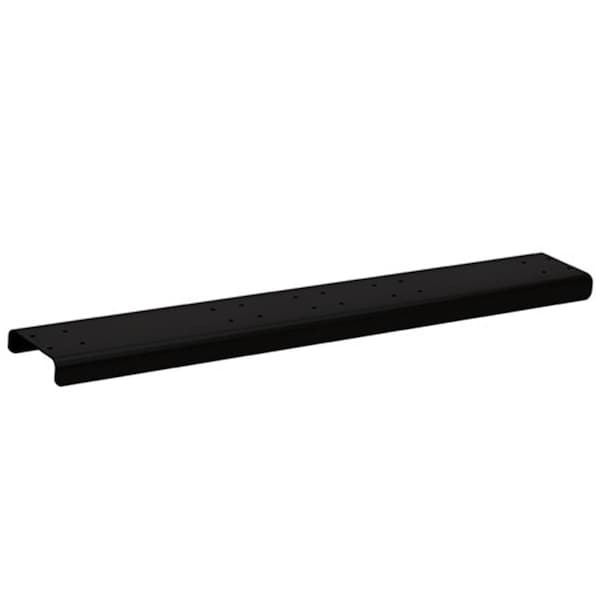 Salsbury Industries Salsbury 4884BLK Spreader 4 Wide - For Rural Mailbox - Black 4884BLK - main